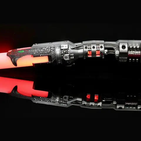 The Flaming Snake Lightsaber